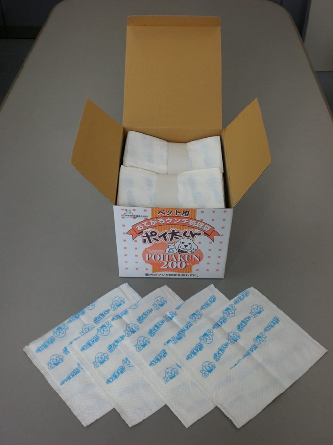กระดาษทิชชูถกำจัดขยะมูลฝอยสำหรับสัตว์เลี้ยง 200 ชิ้น